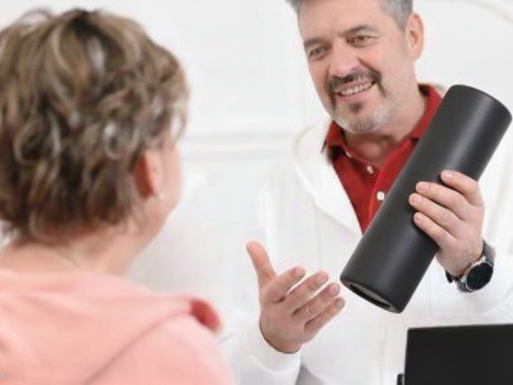 Faszien Rolle anwenden