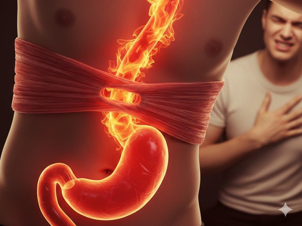 Sodbrennen Sodbrennen: Wenn das Zwerchfell den Magen in den Schwitzkasten nimmt